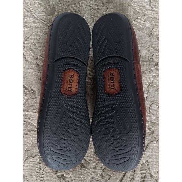 Born Brown Leather Flats - Picture 9 of 11